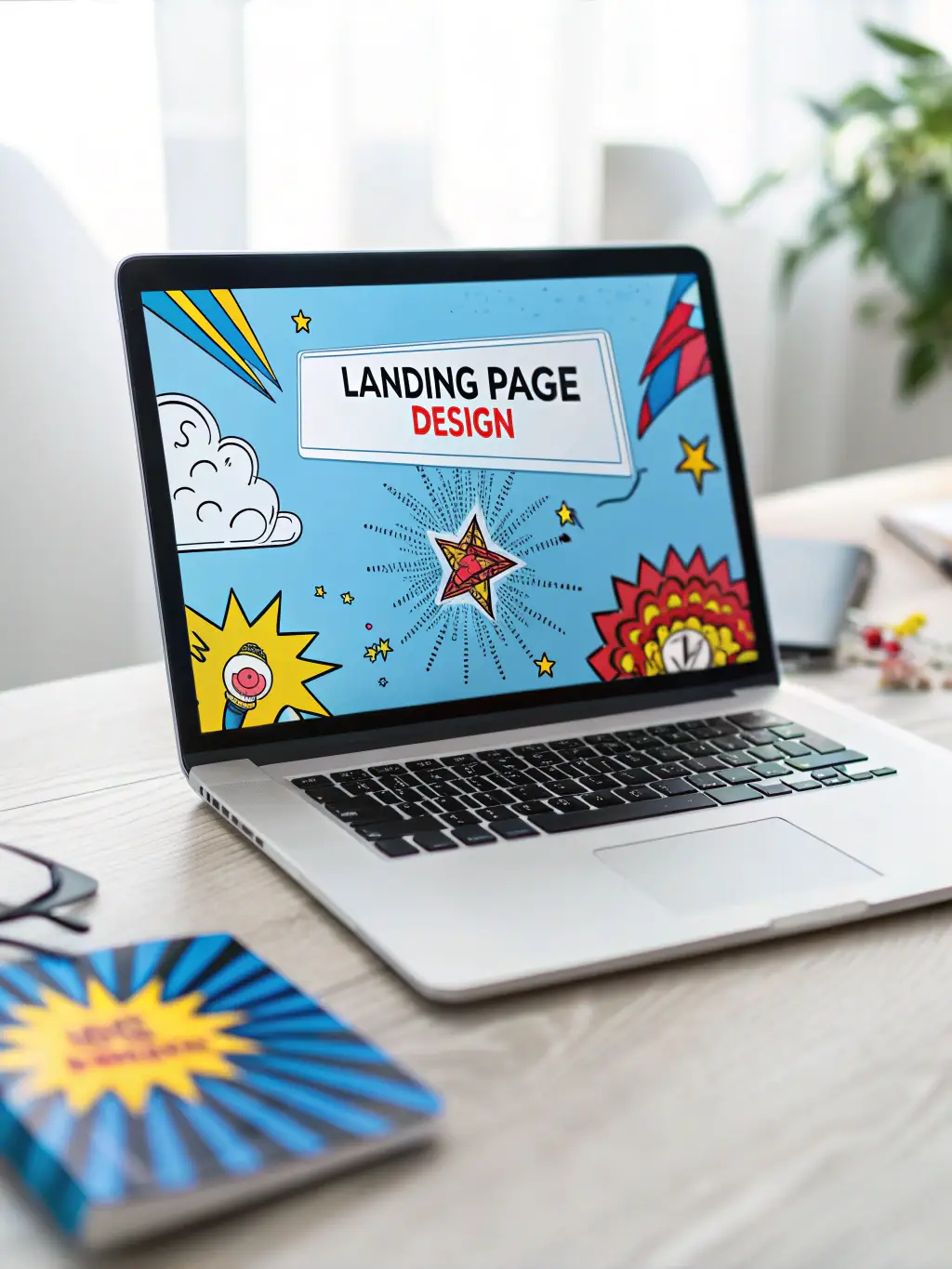 A visually appealing landing page optimized for lead capture, featuring a clear call-to-action and compelling content.